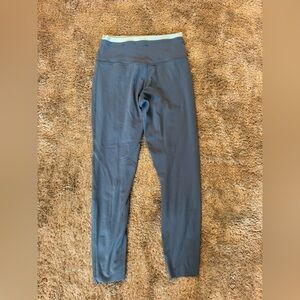 Abercrombie & Fitch Navy Blue High-Waist Leggings